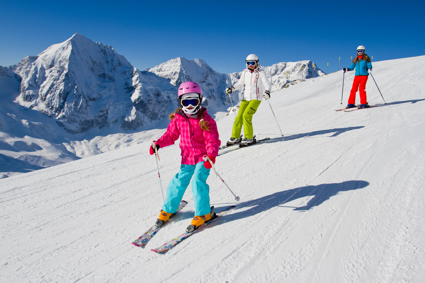 ski enfant megeve